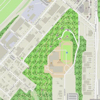 Map of Mount Marty Park