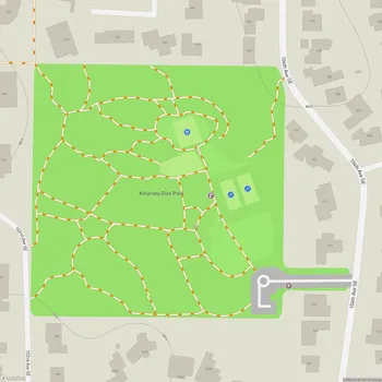 Map of Killarney Glen Park