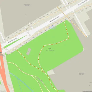 Map of John P. McEnery Park