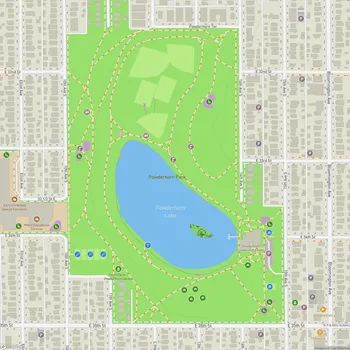 Map of Powderhorn Park