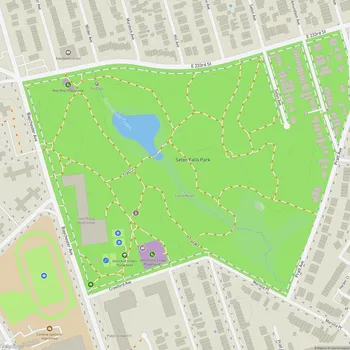 Map of Seton Falls Park