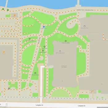 Map of Alumni Park