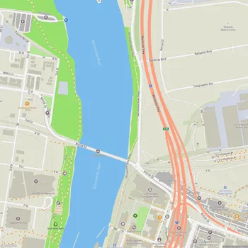 Map of Old Sacramento State Historic Park