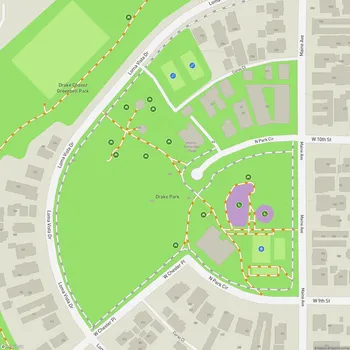 Map of Drake Park