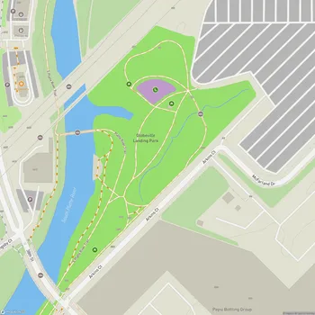 Map of Globeville Landing Park