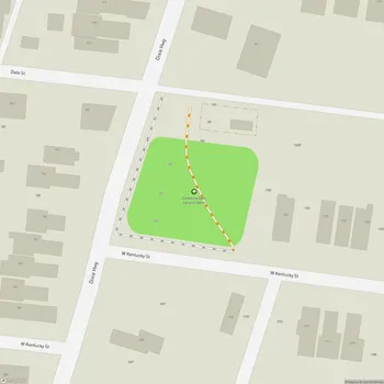 Map of California Open Leisure Space