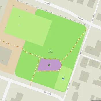 Map of Aldrich Park
