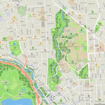 Map of Wyman Park