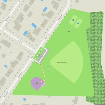 Map of Indian Hills Park