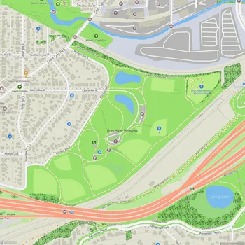 Map of Bryn Mawr Meadows Park