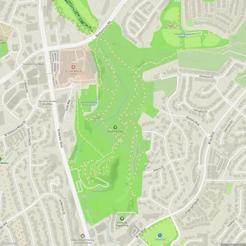 Map of Brea Dam Park