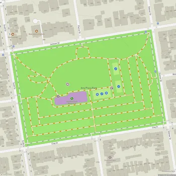 Map of Alta Plaza Park