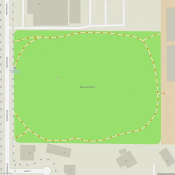 Map of Veterans Memorial Park