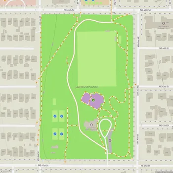 Map of Laurelhurst Playfield