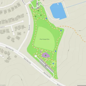 Map of Plum Canyon Park