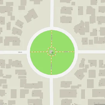Map of Rose Park