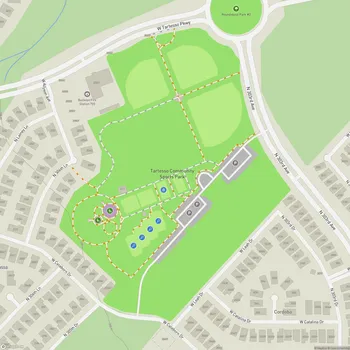 Map of Tartesso Community Sports Park