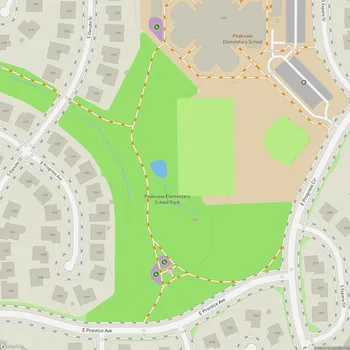 Map of Peakview Park South
