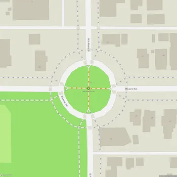 Map of Holcombe Circle