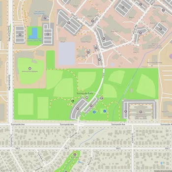 Map of Sunnyside Park