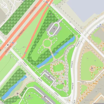 Map of Elizabeth Park