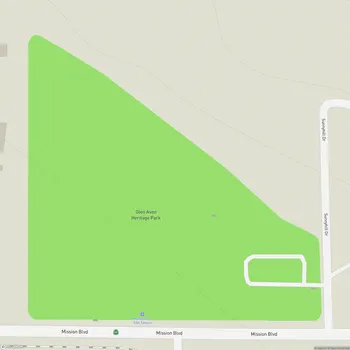 Map of Glen Avon Heritage Park