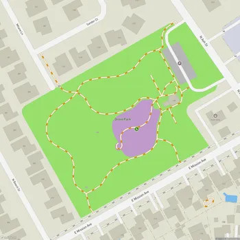 Map of Grove Park