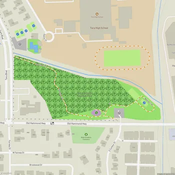 Map of Old Hammond Highway Park