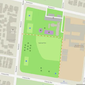 Map of Saybrook Park