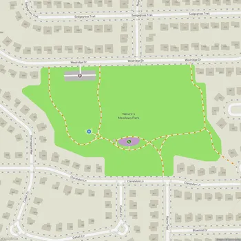 Map of Nature's Meadows Park