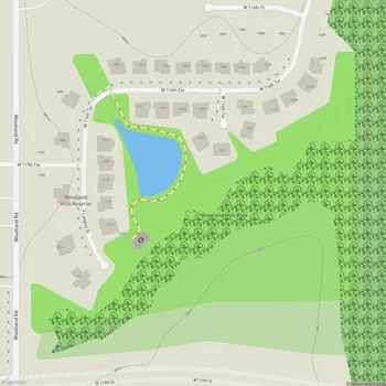 Map of Woodland Hills Park