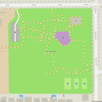 Map of Ponderosa Park