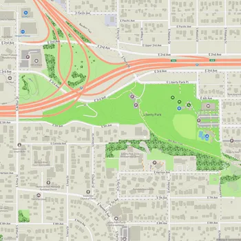 Map of Liberty Park