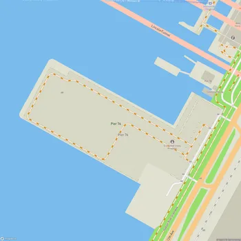Map of Pier 76