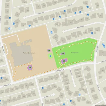 Map of Trinity Park