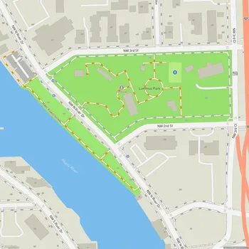 Map of Lummus Park