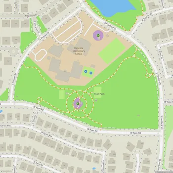 Map of Ryan Park