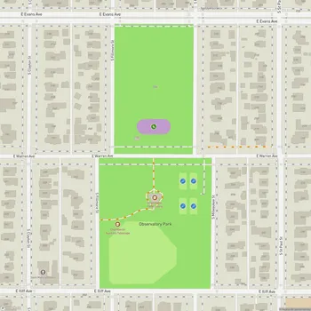 Map of Observatory Park