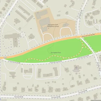 Map of Springdale Park