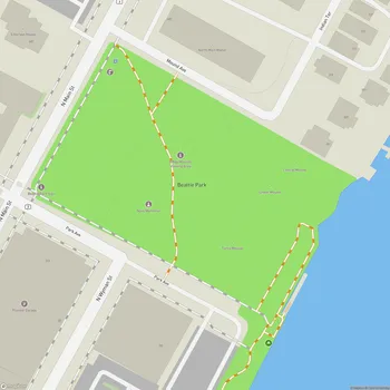 Map of Beattie Park
