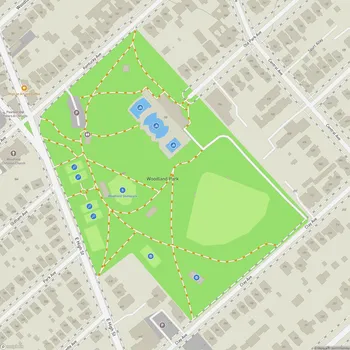 Map of Woodland Park