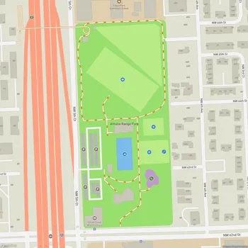 Map of Athalie Range Park