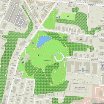 Map of Inwood Park