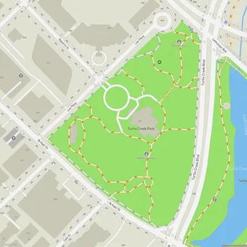 Map of Oak Lawn Park