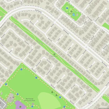 Map of Silkwood Park