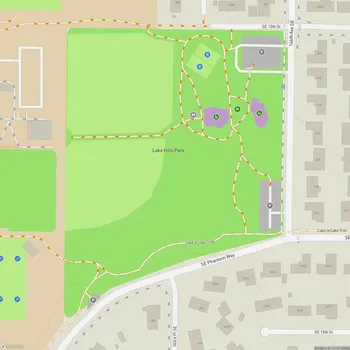 Map of Lake Hills Community Park