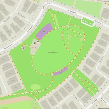 Map of Tamarack Park