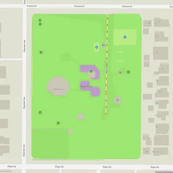 Map of Beale Park