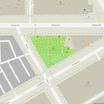 Map of Lafayette Greens