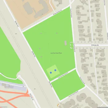 Map of Los Cerritos Park